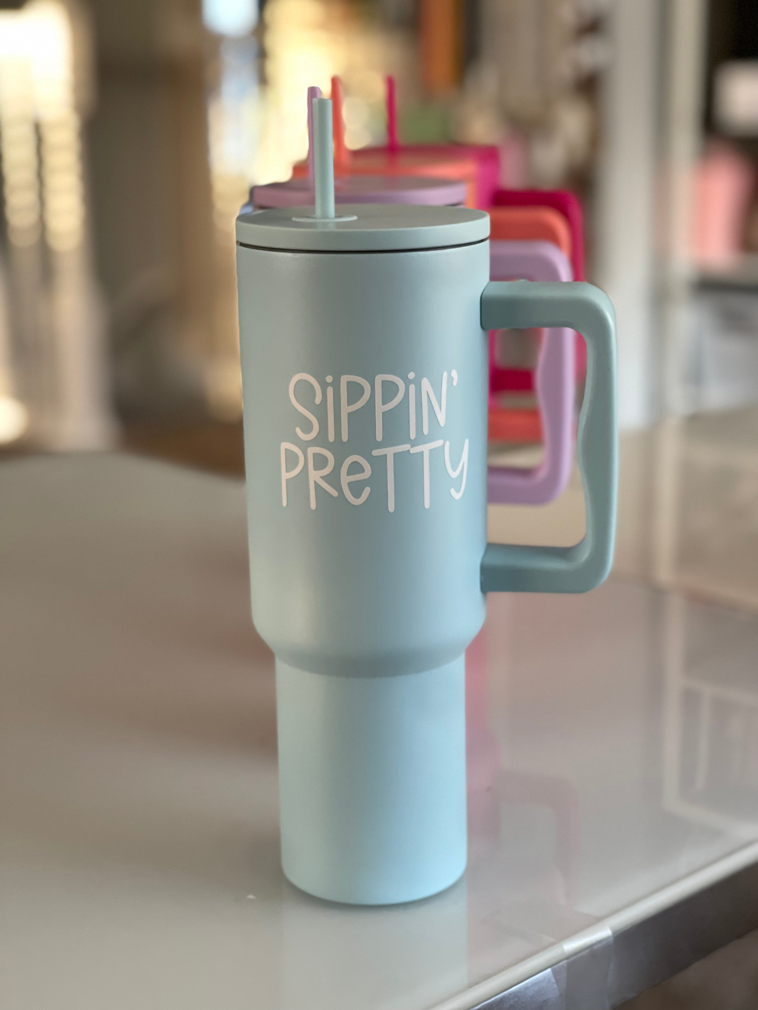 Personalized Monochromatic Tumbler-3