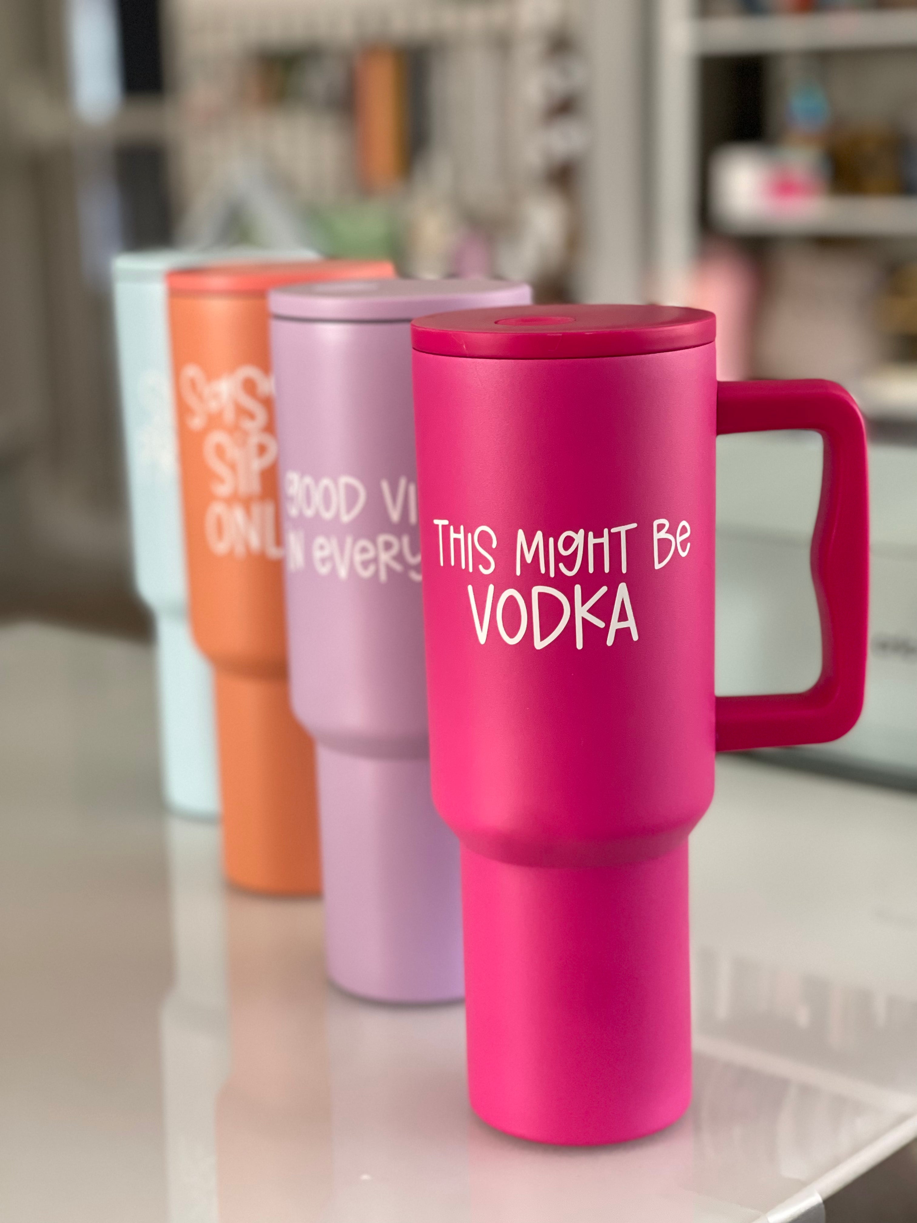 Personalized Monochromatic Tumbler-0